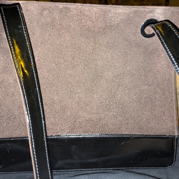 Chanel Brown and Black Tote Bag - Picture 3 of 6